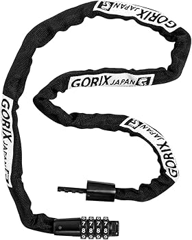 Amazon | GORIX(ゴリックス) チェーンロック 自転車 ダイヤル